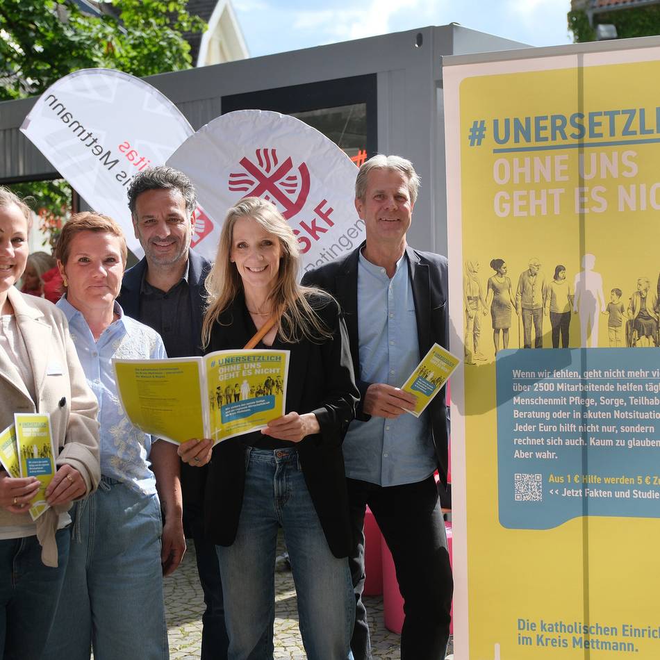 Katholische Einrichtungen im Kreis: Kampagne: Soziale Arbeit ist unersetzlich
