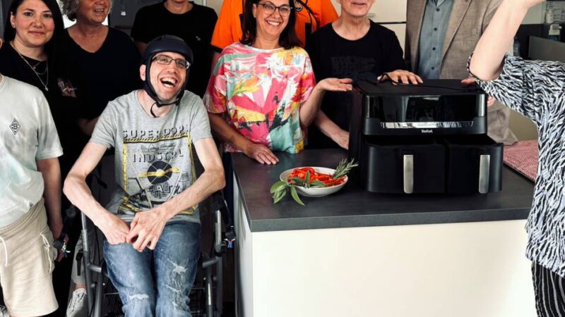 Spende macht es möglich: Airfryer für die Wohnbetreuung Am Bahnhof in Kevelaer