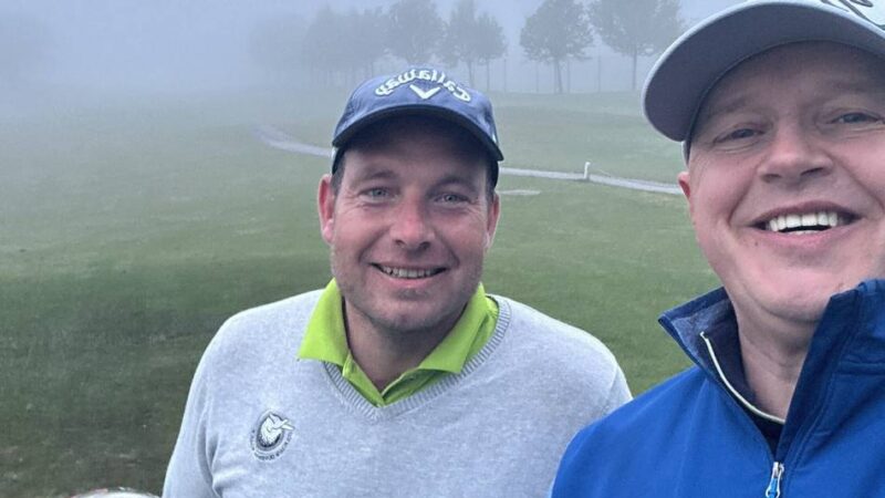 41 Stunden Golf spielen: Weltrekordversuch auf dem Golfplatz in Anrath
