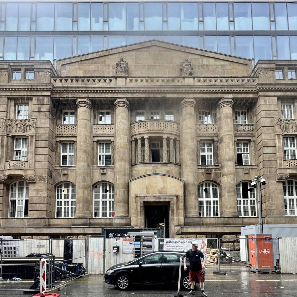 Le Coeur in Düsseldorf: Historische Fassade in 450-Millionen-Euro-Neubauprojekt an der Kö integriert