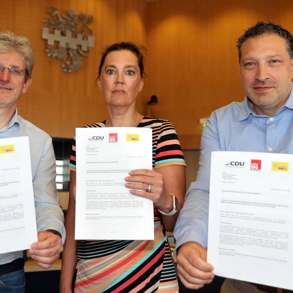 CDU, SPD, FDP erarbeiten Maßnahmenpaket: Stadt Leverkusen soll Grundsteuer stufenweise erhöhen