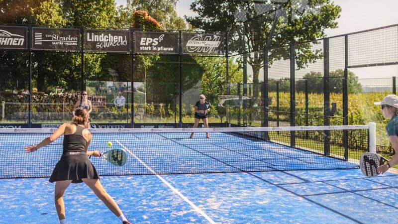 Sportanlage in Kranenburg: Padelanlage am Sportplatz öffnet noch im Sommer 2026