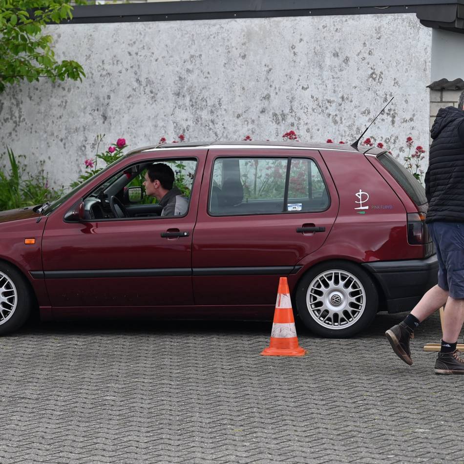 Parcours Racing in Wermelskirchen: Einparken als Präzisionssport