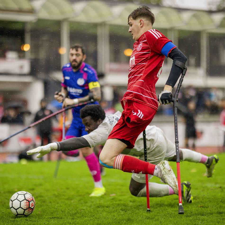 Nach Abstieg in die Dritte Liga: Fortuna kündigt Amputierten-Fußballern – der KFC Uerdingen springt ein