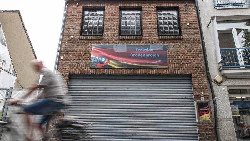 Zur Eröffnung ihres Fraktionsbüros: AfD plant politische Kundgebung in Grevenbroich