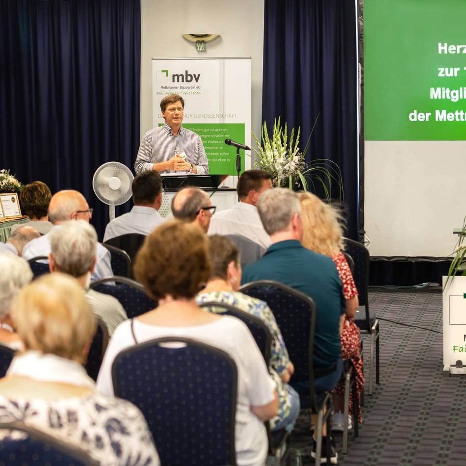 Mettmanner Bauverein: „Wir halten Kurs, auch in rauer See“