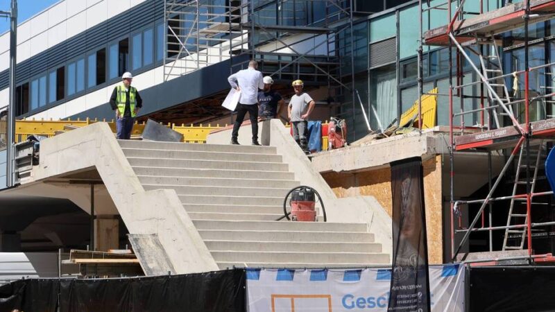 Eröffnung Ende Juni in Leverkusen: Decathlon setzt in Wiesdorf zum Feinschliff an