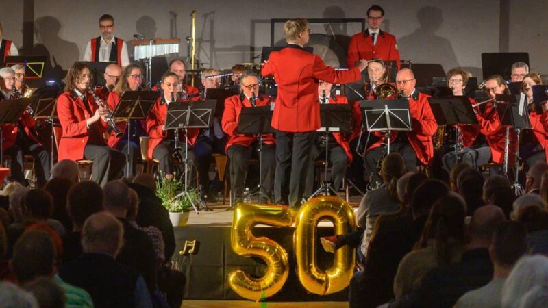 Jubiläum in Kalkar: Dünenorchester Wissel feiert Party zum 50. Geburtstag
