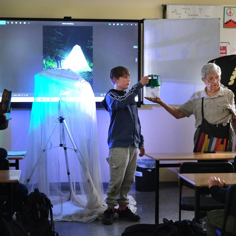 Realschule Heiligenhaus: Naturkunde rund um „Spinner“ und „Spanner“