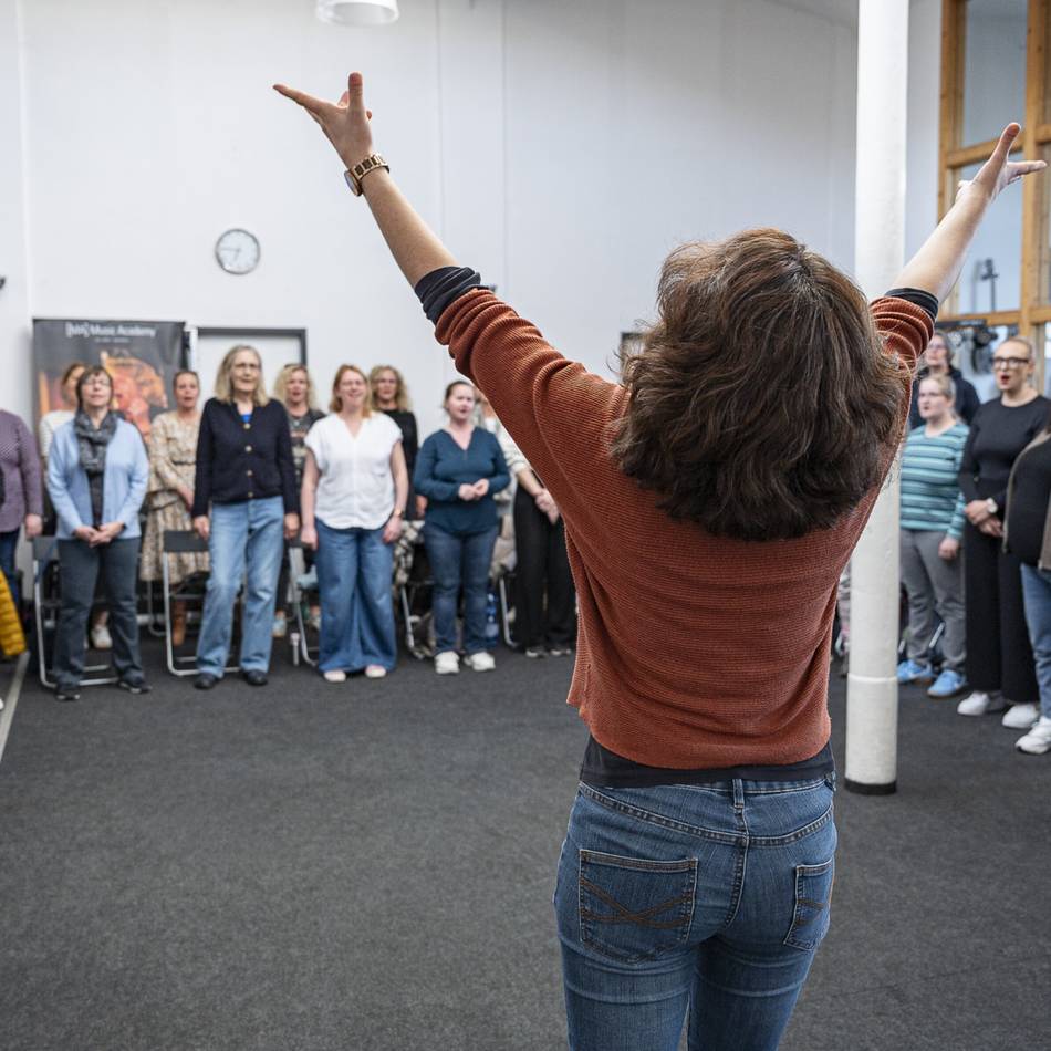 Neues Chorprojekt in Viersen: „90 Minuten Alltag aus – Stimme an“