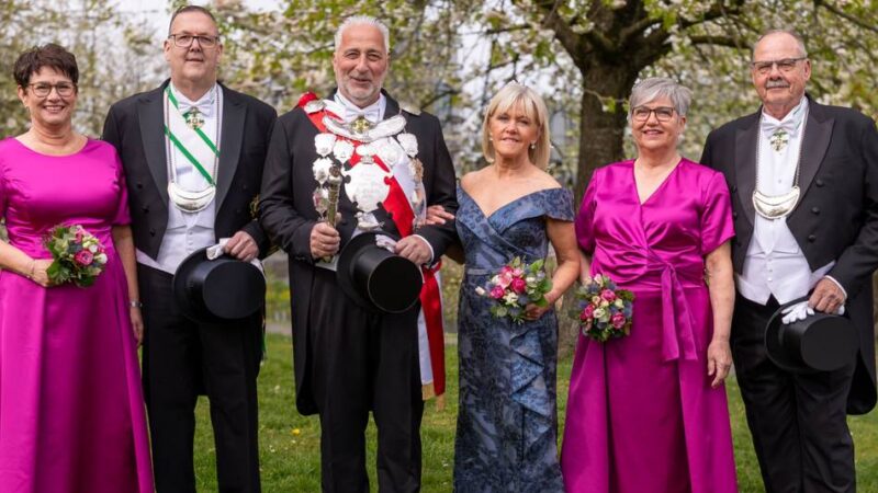 Schützenfest in Kaarst: Für König Klaus Gehlen geht ein Traum in Erfüllung