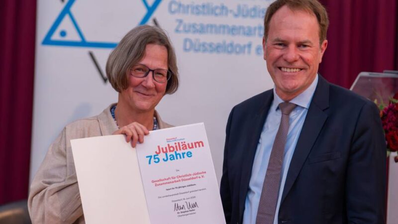 75 Jahre christlich-jüdischer Dialog in Düsseldorf: „Solidarität bedeutet nicht nur Mitgefühl, sondern Haltung zu zeigen“