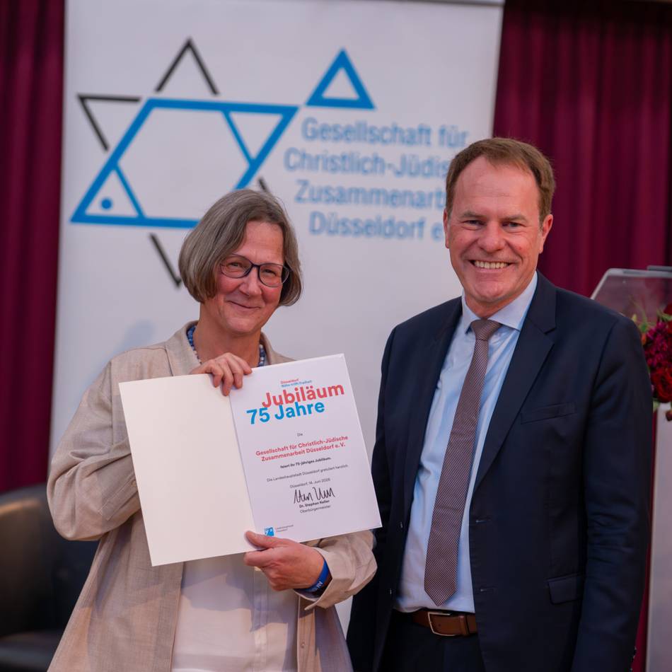75 Jahre christlich-jüdischer Dialog in Düsseldorf: „Solidarität bedeutet nicht nur Mitgefühl, sondern Haltung zu zeigen“