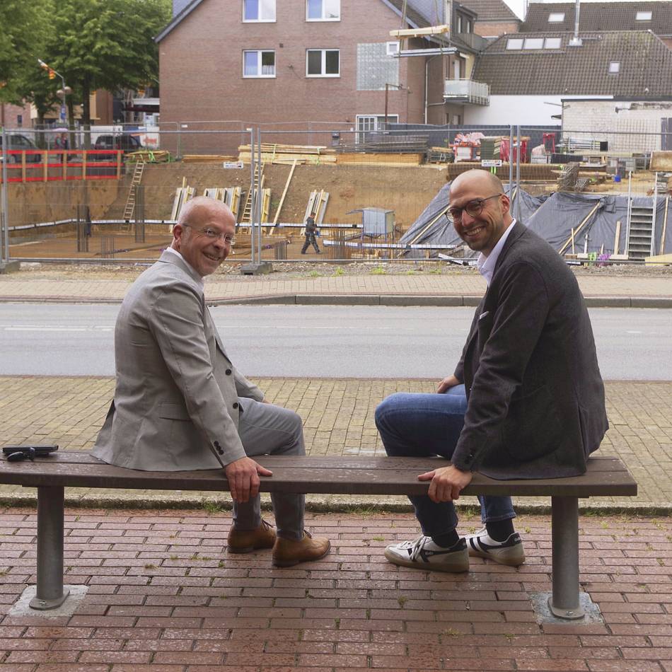 Baustelle in Alpens Ortskern: Wie der Bau am LindenQuartier voranschreitet