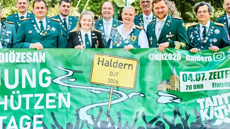 Diözesanjungschützentag in Haldern: „Uns verbindet mehr als die Uniform“ – 1000 Jungschützen treffen sich
