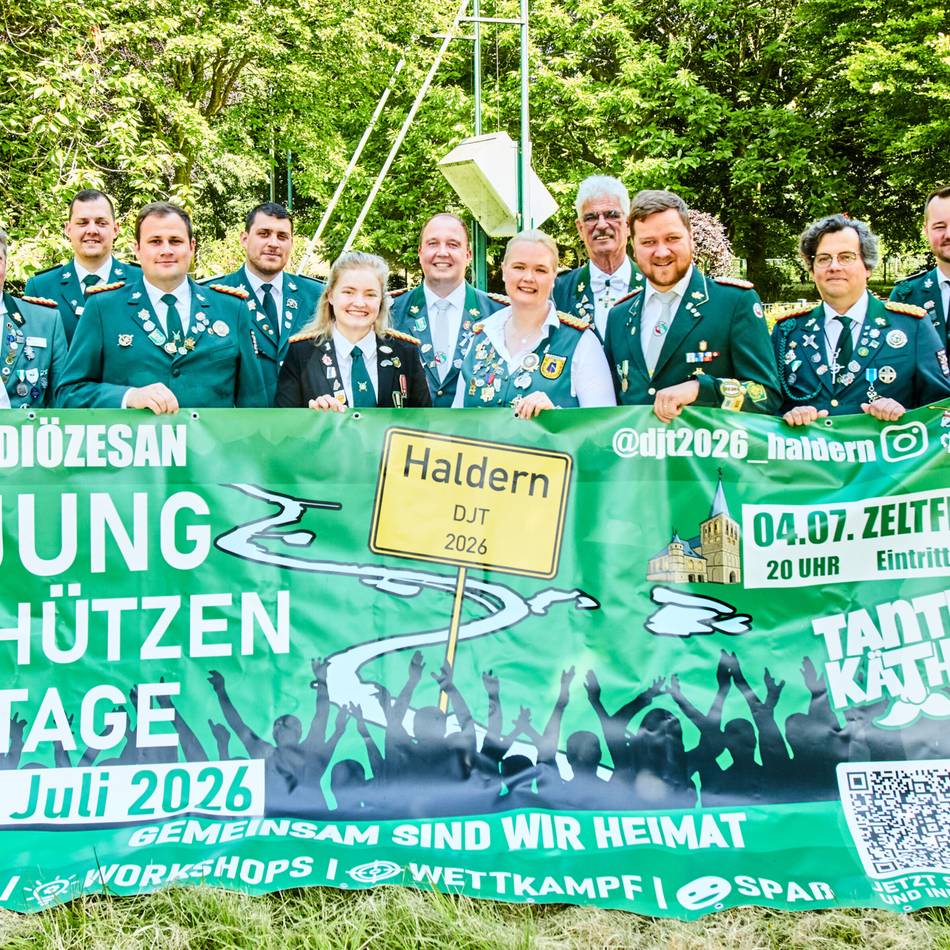 Diözesanjungschützentag in Haldern: „Uns verbindet mehr als die Uniform“ – 1000 Jungschützen treffen sich