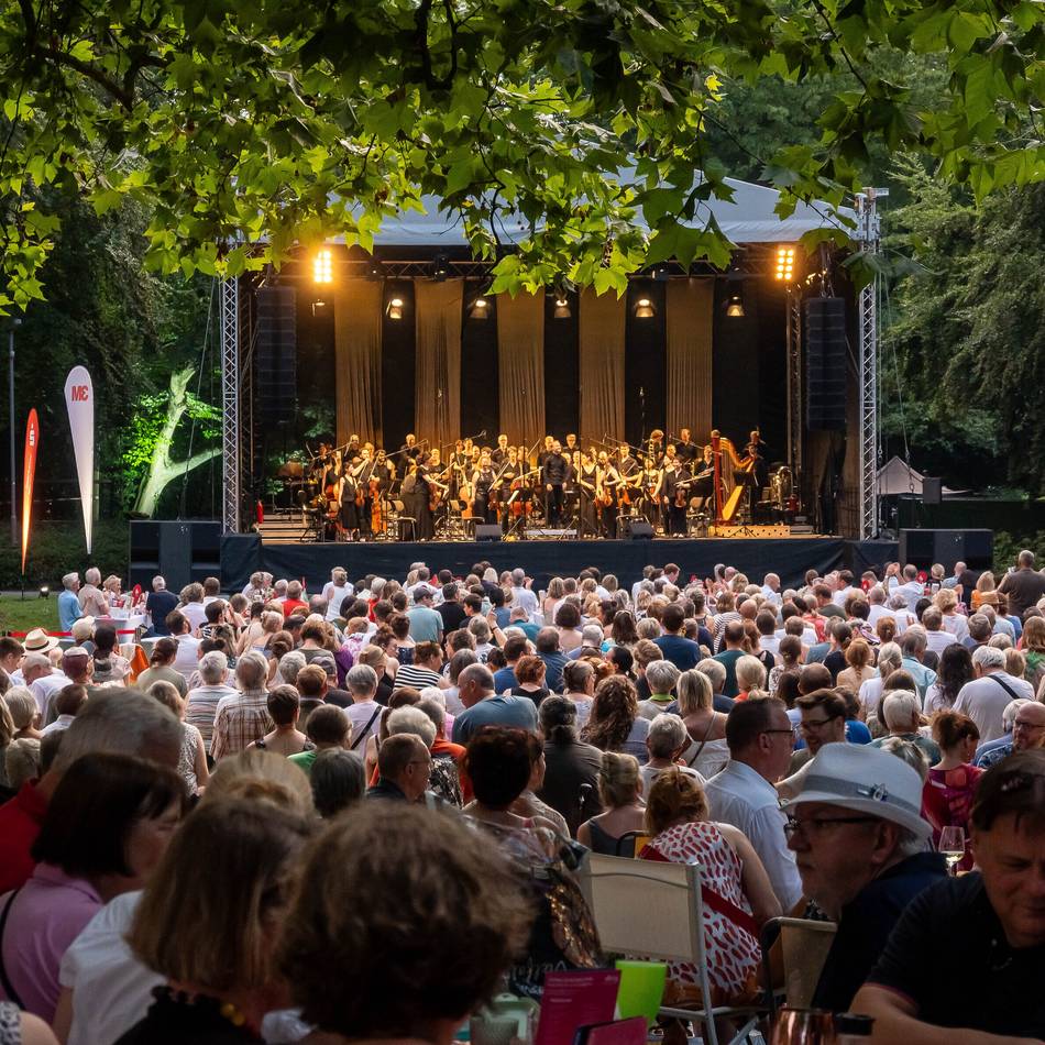 Klassiknacht im Neusser Rosengarten: Der heißeste Takt des Sommers