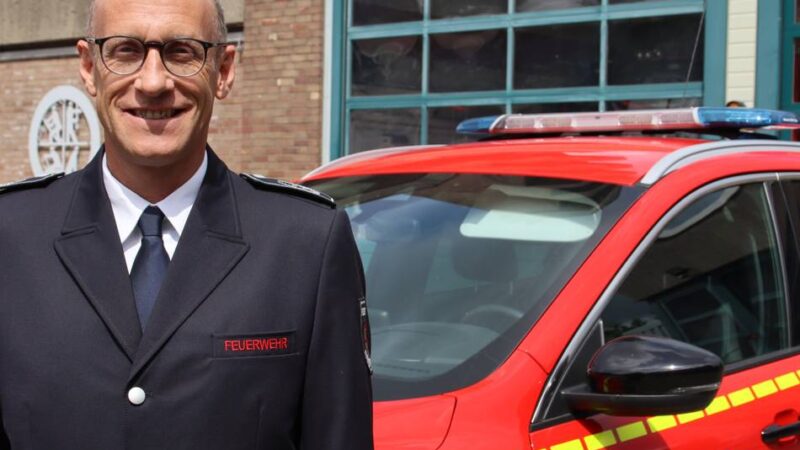 Neuer Leiter der Feuerwehr Meerbusch: „So etwas macht man in seinem Berufsleben nur einmal“