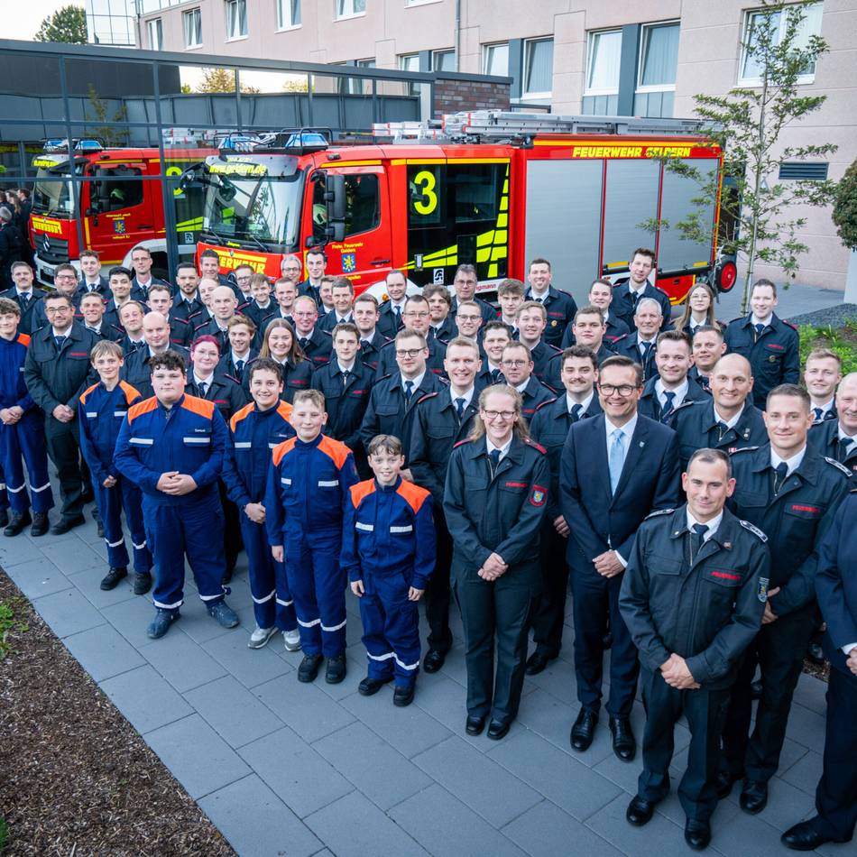 Feierstunde bei der Feuerwehr Geldern: „Ihr gebt unserer Stadt Sicherheit“