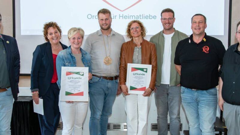 Möökeshüss-Orden in Uedem: Kids Games der FEG erhalten Heimatliebe-Orden
