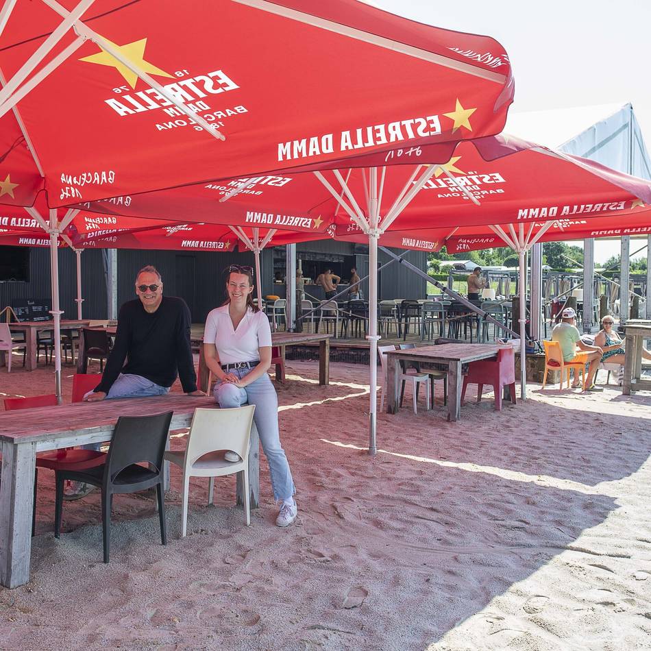 Badesee in Wachtendonk-Wankum: Strand-Partys an der Blauen Lagune