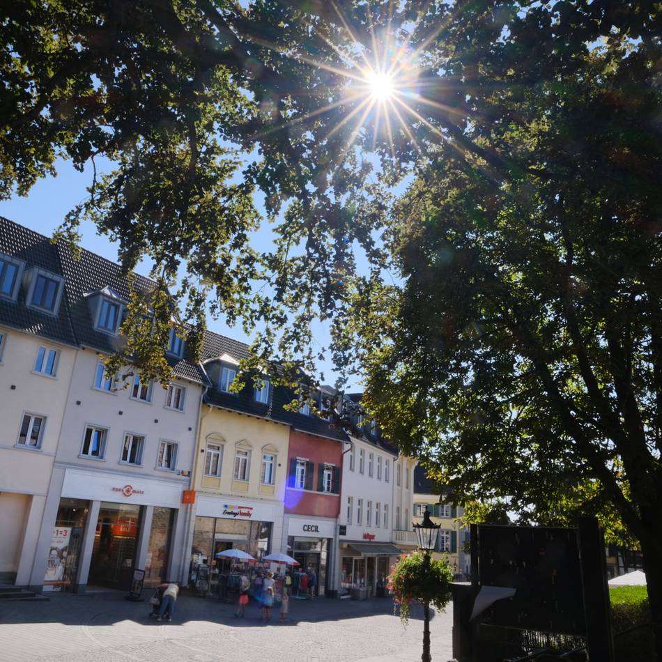 Neuer Antrag in Ratingem: Grüne fordern eine Karte für kühle Orte