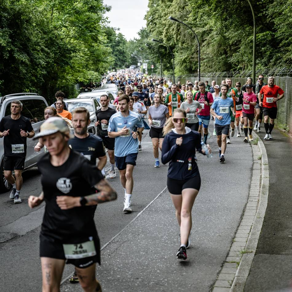 Laufveranstaltung in Düsseldorf: Startnummer 1, letzter Platz – und trotzdem gewonnen