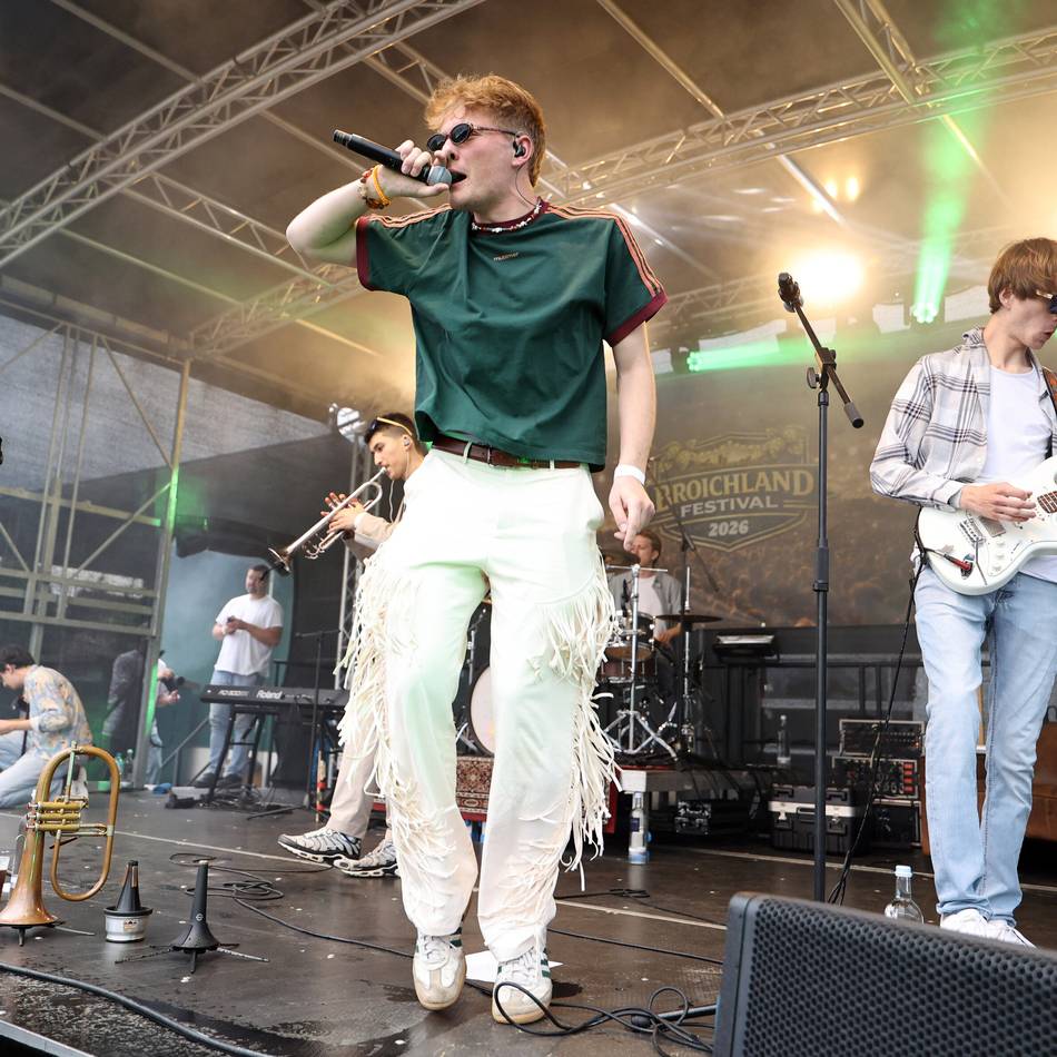 Premiere auf dem Bolten-Gelände: Beim ersten „Broichland Festival“ feiern 800 Fans