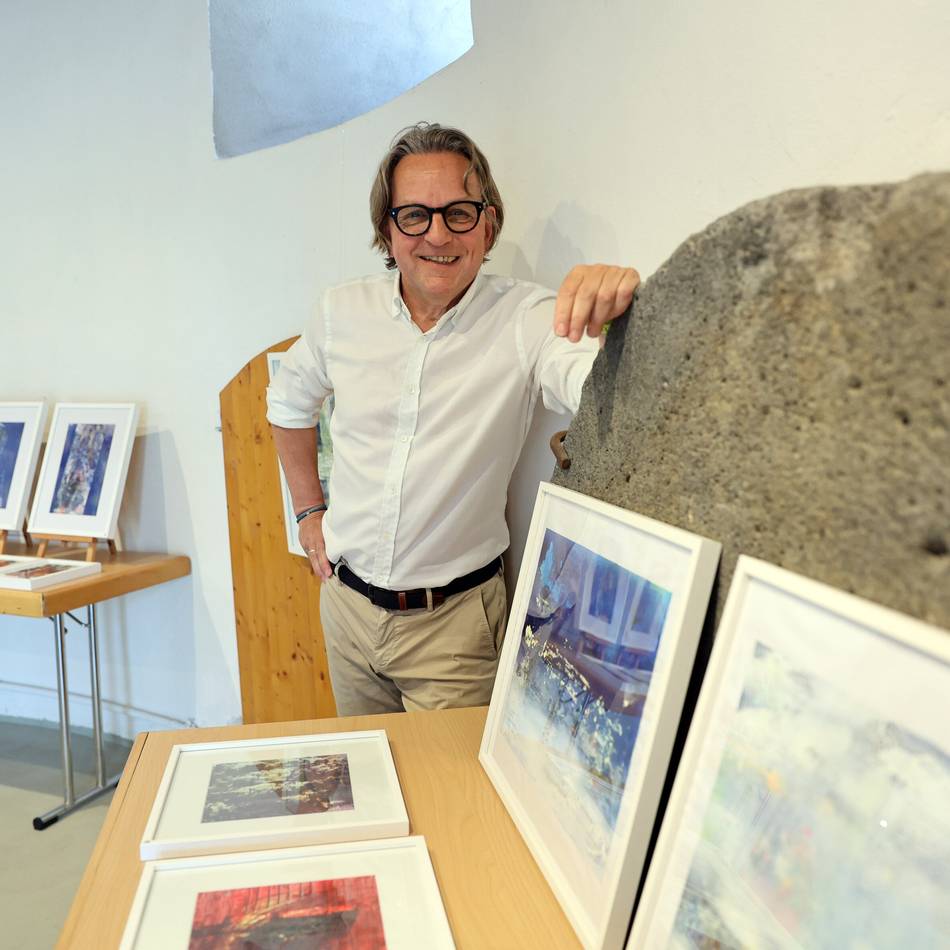 In der Schriefersmühle in Mönchengladbach: Gregor Bonin kehrt als Künstler zurück