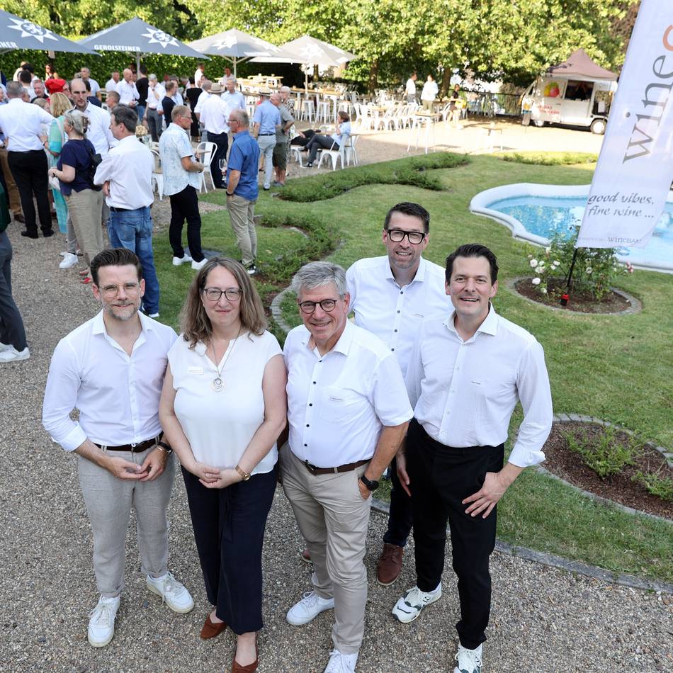 Fest von EWMG, WFMG und MGMG: Sommerliches Netzwerken vor dem Haus Erholung