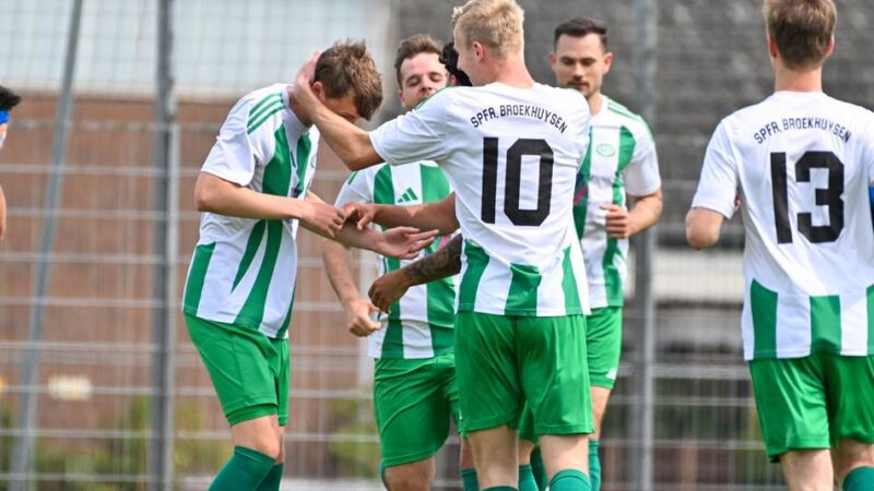 Vizemeisterschaft perfekt: Die Sportfreunde Broekhuysen freuen sich auf die Aufstiegsrunde