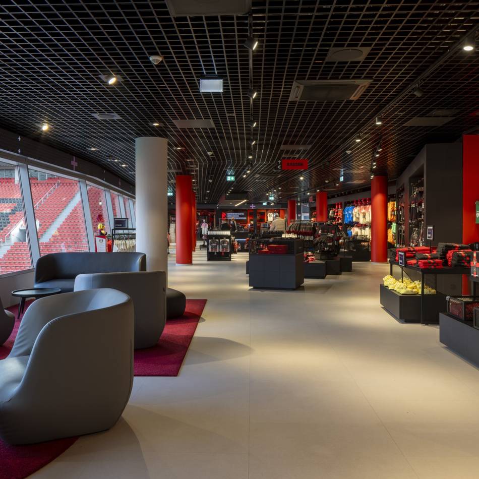 Stadionmodernisierung in Leverkusen : In der BayArena trifft Licht jetzt auf Vereinsidentität