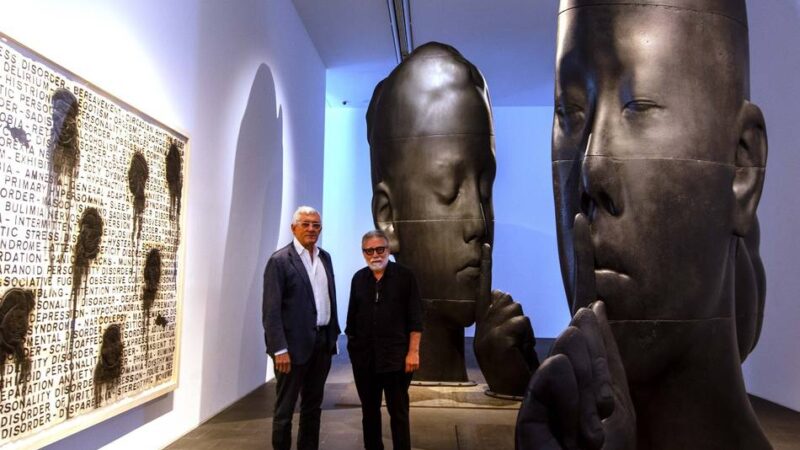 Ausstellung in Duisburg: Weltstar Jaume Plensa zeigt 50 Skulpturen im Museum Küppersmühle