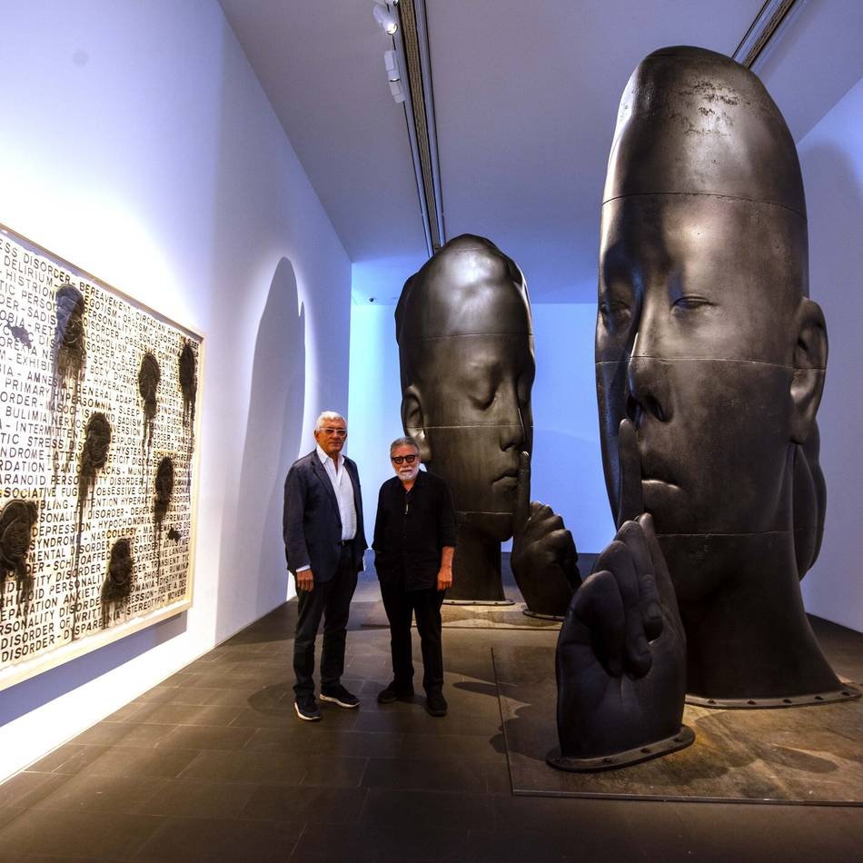 Ausstellung in Duisburg: Weltstar Jaume Plensa zeigt 50 Skulpturen im Museum Küppersmühle