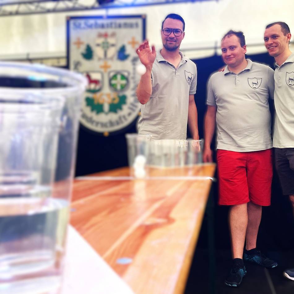 Brauchtum in Hubbelrath: Bier-Pong statt Dämmerschoppen als Auftakt für das Schützenfest