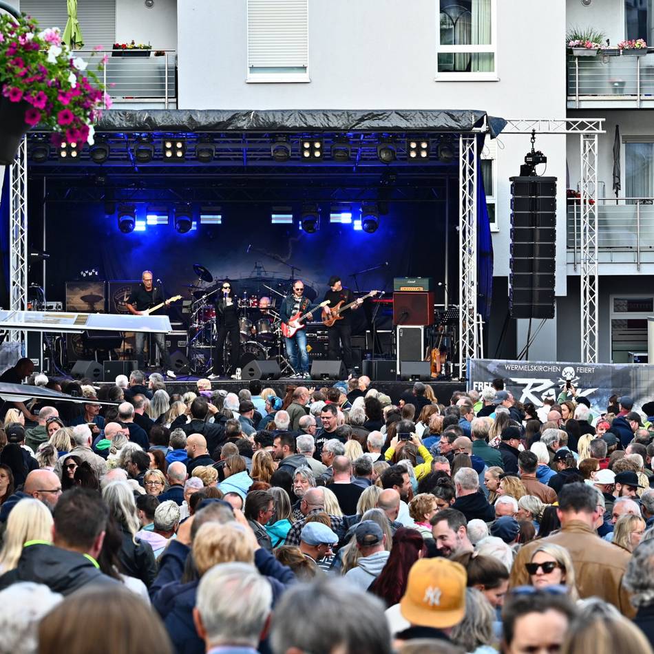 „Rock am Markt“ in Wermelskirchen: „Gute Musik direkt vor der Haustür“