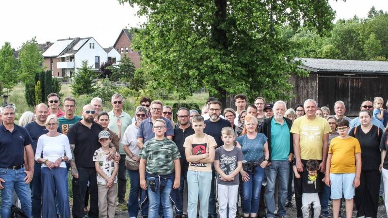 Protest gegen Bauprojekt in Orken: „Wie ein dicker Eisberg mitten im Ort“