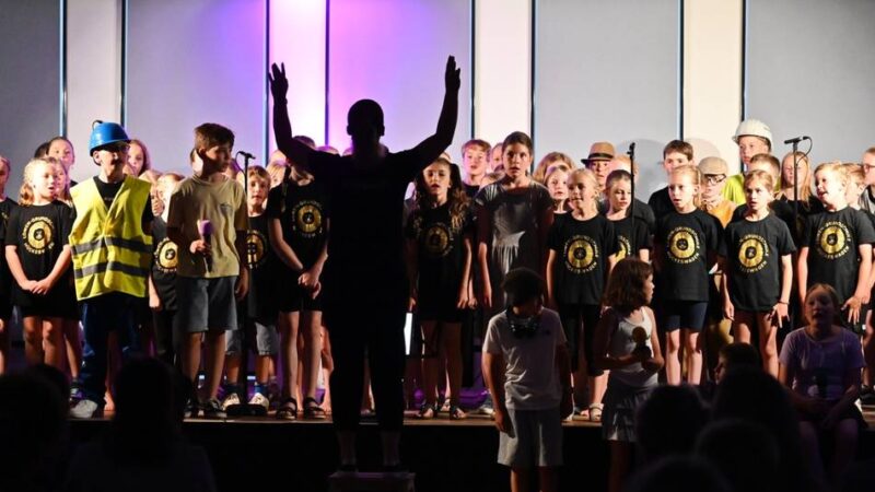 Musical der Löwen-Grundschule Hückeswagen: Kleine Sänger begeistern mit großer Botschaft