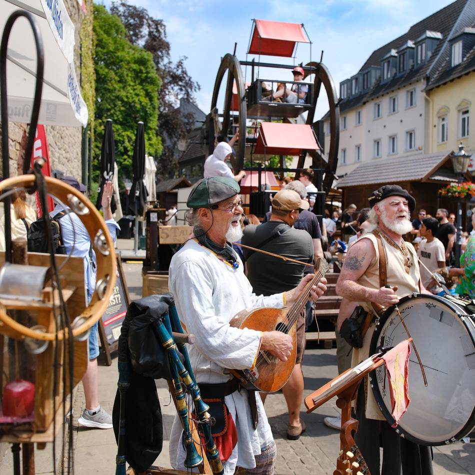 750 Jahre Stadt Ratingen: Ratingen im Mittelalter-Fieber