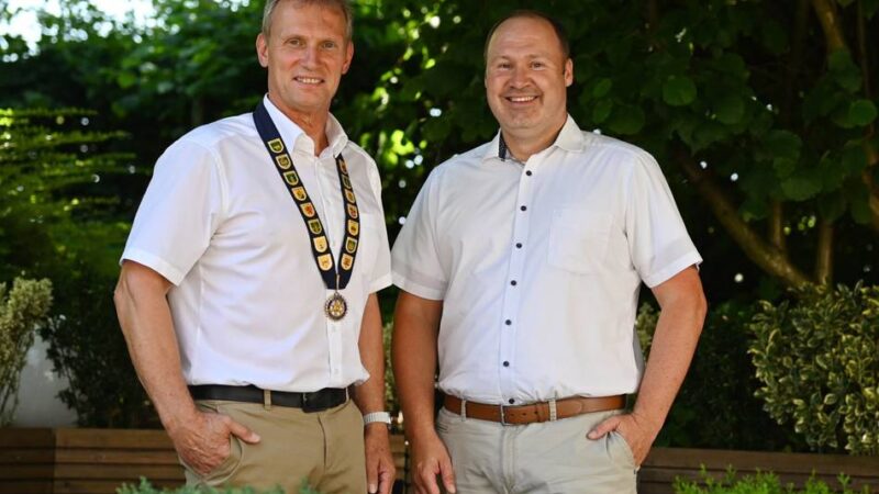 Rotary Club Remscheid-Lennep: Körschgen übernimmt Präsidentschaft von Heistermann