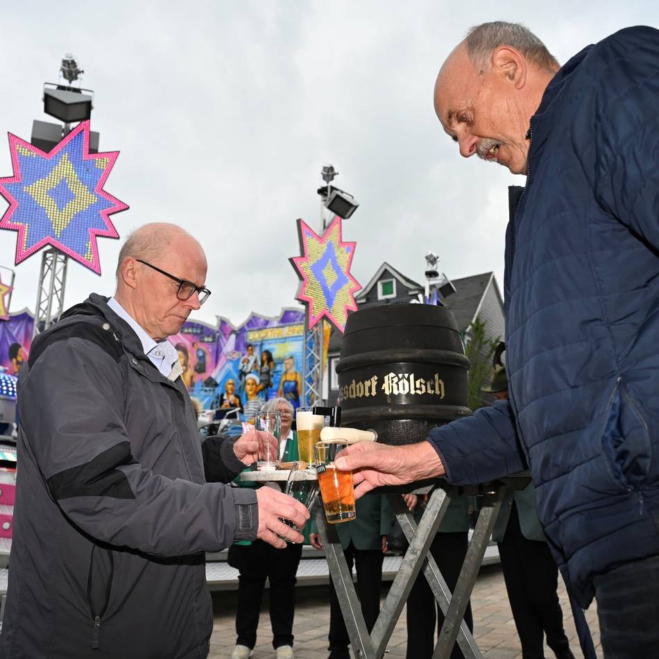 Fest in Radevormwald: Schützenkirmes beginnt mit dem Fassanstich