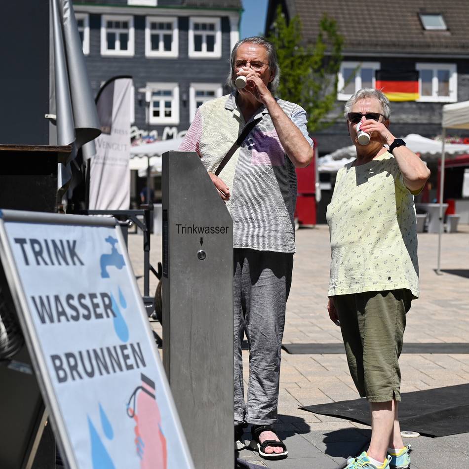 Temperaturen in Radevormwald: So gehen die Radevormwalder mit der Hitze um