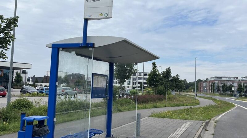 „Neu-See-Land“ in Goch: Diese Bushaltestelle wartet seit Jahren vergeblich auf einen Linienbus