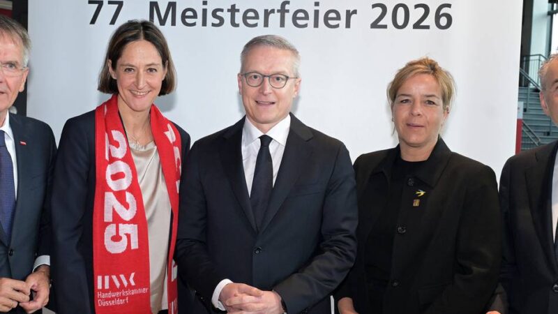 Meisterfeier des Handwerks in der Region: 905 neue Meister feiern im Dome – und fordern Reformen
