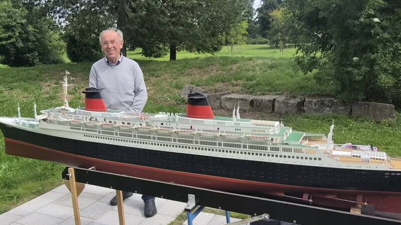 Ozeanriese „France“ begeistert auf der Laga: „So ein Schiff ist eigentlich nie fertig“