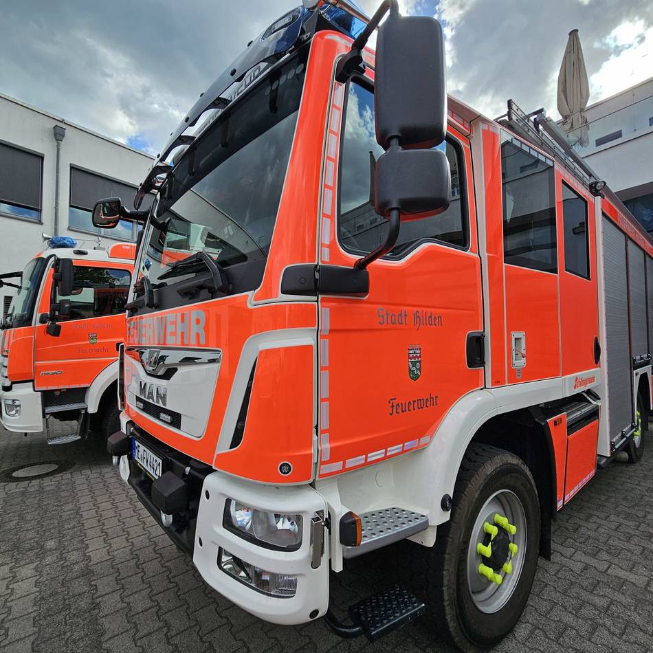 Hilden/Haan: Feuerwehren wegen Sturm im Einsatz