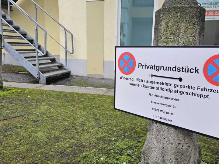 Gerichtsurteil nach Parkplatzstreit: Vorsicht, hier wird’s teuer – dieser Hildener Parkplatz kostet 270 Euro
