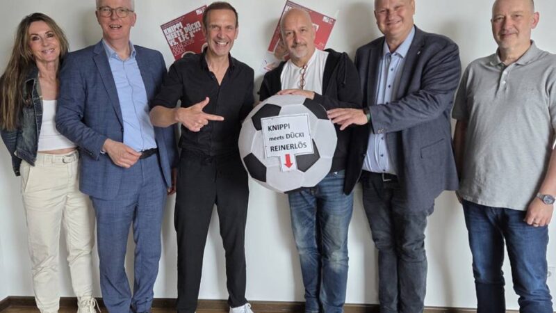 Fußball-Talk in Erkelenz: „Knippi und Dücki“ helfen dem Kinderschutzbund
