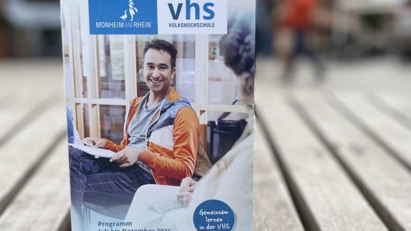 Kurse können ab sofort gebucht werden: Das Programm der VHS Monheim für das zweite Halbjahr 2026
