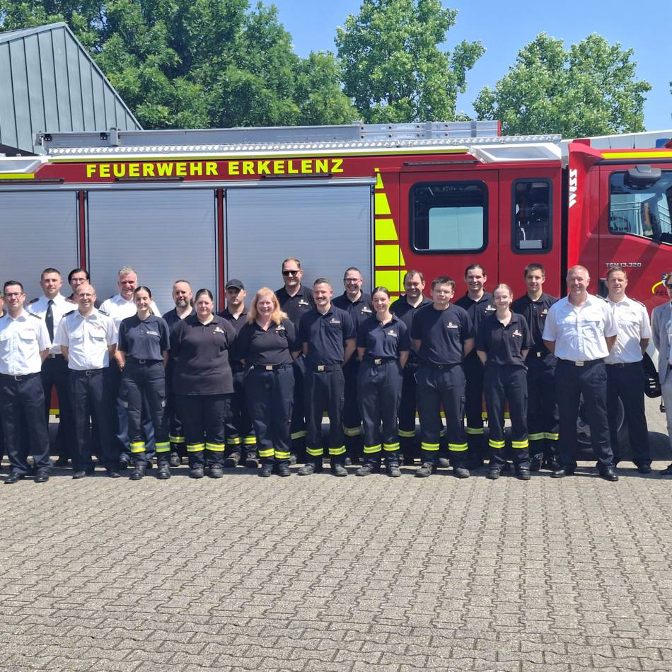 Feuerwehr Erkelenz: 14 Wehrleute schließen Grundausbildung ab